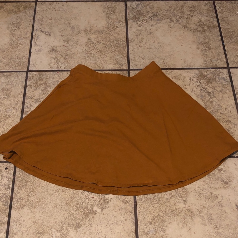 Forever 21 yellow-orange skirt